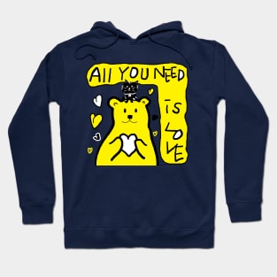 all you need is love Hoodie